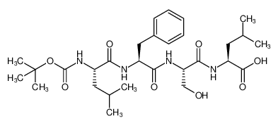 (tert-butoxycarbonyl)-L-leucyl-L-phenylalanyl-L-seryl-L-leucine CAS:99092-20-3 manufacturer & supplier