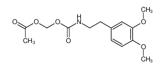 N-(Acetoxymethoxy)carbonyl-β-(3,4-dimethoxy-phenyl)ethylamine CAS:99106-23-7 manufacturer & supplier