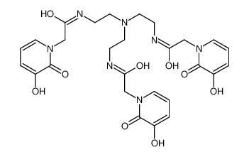 N-[2-[bis[2-[[2-(3-hydroxy-2-oxopyridin-1-yl)acetyl]amino]ethyl]amino]ethyl]-2-(3-hydroxy-2-oxopyridin-1-yl)acetamide CAS:99110-76-6 manufacturer & supplier