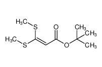 2-Propenoic acid, 3,3-bis(methylthio)-, 1,1-dimethylethyl ester CAS:99112-53-5 manufacturer & supplier