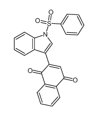 2-(1-(phenylsulfonyl)-3-indolyl)-1,4-naphthoquinone CAS:99113-66-3 manufacturer & supplier