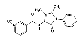 3-((1,5-dimethyl-3-oxo-2-phenyl-2,3-dihydro-1H-pyrazol-4-yl)carbamoyl)pyridine 1-oxide CAS:99127-51-2 manufacturer & supplier