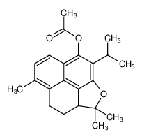 9-isopropyl-2,2,5-trimethyl-2,2a,3,4-tetrahydrophenaleno[1,9-bc]furan-8-yl acetate CAS:99132-91-9 manufacturer & supplier