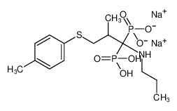 sodium (2-methyl-1-phosphono-1-(propylamino)-3-(p-tolylthio)propyl)phosphonate CAS:99136-62-6 manufacturer & supplier