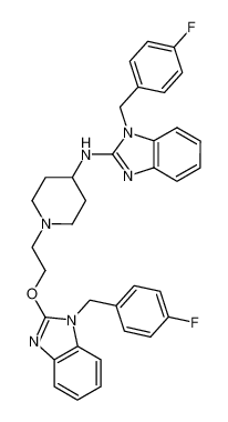 1-[(4-fluorophenyl)methyl]-N-[1-[2-[[1-[(4-fluorophenyl)methyl]-1H-benzimidazol-2-yl]oxy]ethyl]-4-piperidinyl]-1H-benzimidazol-2-amine CAS:99138-35-9 manufacturer & supplier