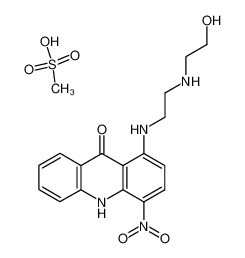 1-[[2-[(2-hydroxyethyl)amino]ethyl]amino]-4-nitro-9(10H)-acridinone, methanesulfonate CAS:99140-16-6 manufacturer & supplier