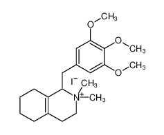 2,2-dimethyl-1-(3,4,5-trimethoxybenzyl)-1,2,3,4,5,6,7,8-octahydroisoquinolin-2-ium iodide CAS:99140-82-6 manufacturer & supplier