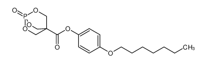 4-(heptyloxy)phenyl 2,6,7-trioxa-1-phosphabicyclo[2.2.2]octane-4-carboxylate 1-oxide CAS:99141-72-7 manufacturer & supplier