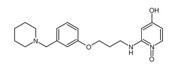 2-[3-[3-(piperidinomethyl)phenoxy]propylamino]-4-hydroxypyridine-N-oxide CAS:99155-75-6 manufacturer & supplier