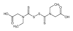 N,N'-diethyl-N,N'-disulfanediyl-bis-thiocarbonyl-bis-glycine CAS:99167-93-8 manufacturer & supplier