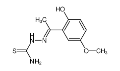 1-(2-hydroxy-5-methoxy-phenyl)-ethanone thiosemicarbazone CAS:99168-44-2 manufacturer & supplier