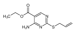 5-Pyrimidinecarboxylic acid, 4-amino-2-(2-propen-1-ylthio)-, ethyl ester CAS:99168-49-7 manufacturer & supplier