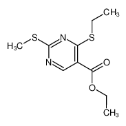 4-ethylsulfanyl-2-methylsulfanyl-pyrimidine-5-carboxylic acid ethyl ester CAS:99170-04-4 manufacturer & supplier