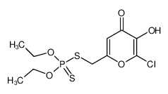 2-chloro-6-(diethoxythiophosphorylmercapto-methyl)-3-hydroxy-pyran-4-one CAS:99177-82-9 manufacturer & supplier