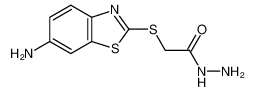 (6-amino-benzothiazol-2-ylmercapto)-acetic acid hydrazide CAS:99178-96-8 manufacturer & supplier