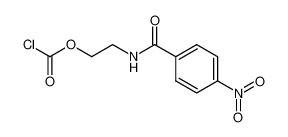 1-chlorocarbonyloxy-2-(4-nitro-benzoylamino)-ethane CAS:99183-81-0 manufacturer & supplier