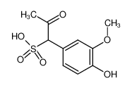 1-(4-hydroxy-3-methoxy-phenyl)-2-oxo-propane-1-sulfonic acid CAS:99187-17-4 manufacturer & supplier