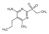 2-ethanesulfonyl-6-methyl-5-propyl-pyrimidin-4-ylamine CAS:99190-75-7 manufacturer & supplier