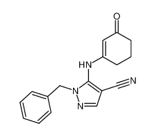 1-Benzyl-4-cyano-5-((3-oxo-1-cyclohexen-1-yl)amino)pyrazole CAS:99196-35-7 manufacturer & supplier