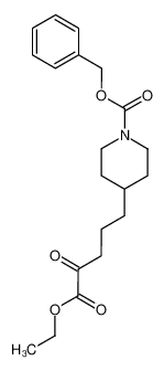 ethyl 5-(1-benzyloxycarbonyl-4-piperidyl)-2-oxovalerate CAS:99198-55-7 manufacturer & supplier