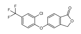 1(3H)-Isobenzofuranone, 5-[2-chloro-4-(trifluoromethyl)phenoxy]- CAS:99199-05-0 manufacturer & supplier