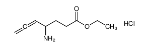 5,6-Heptadienoic acid, 4-amino-, ethyl ester, hydrochloride CAS:99206-96-9 manufacturer & supplier