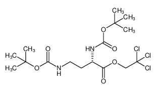 2,2,2-trichloroethyl (S)-2,4-bis((tert-butoxycarbonyl)amino)butanoate CAS:99215-93-7 manufacturer & supplier