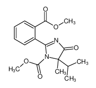 methyl 5-isopropyl-2-(2-(methoxycarbonyl)phenyl)-5-methyl-4-oxo-4,5-dihydro-1H-imidazole-1-carboxylate CAS:99220-45-8 manufacturer & supplier