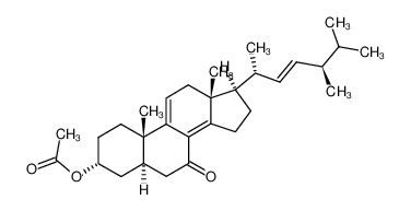 3α-acetoxyergosta-8(14),9(11),22-trien-7-one CAS:99224-07-4 manufacturer & supplier