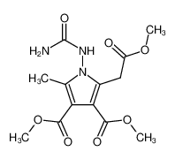 2-Methoxycarbonylmethyl-5-methyl-1-ureido-1H-pyrrole-3,4-dicarboxylic acid dimethyl ester CAS:99233-79-1 manufacturer & supplier