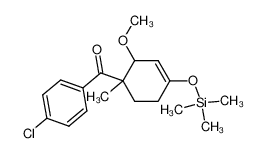 (4-Chloro-phenyl)-(2-methoxy-1-methyl-4-trimethylsilanyloxy-cyclohex-3-enyl)-methanone CAS:99234-44-3 manufacturer & supplier