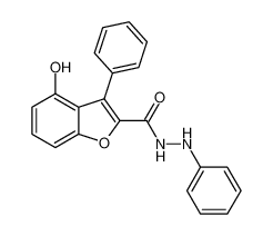 2-Benzofurancarboxylic acid, 4-hydroxy-3-phenyl-, 2-phenylhydrazide CAS:99245-07-5 manufacturer & supplier