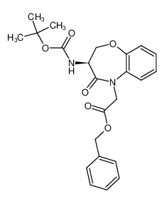 benzyl (S)-3-tert-butoxycarbonylamino-4-oxo-2,3,4,5-tetrahydro-1,5-benzoxazepine-5-acetate CAS:99248-22-3 manufacturer & supplier