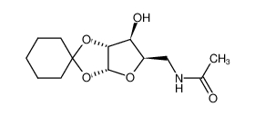 5-Acetamino-1,2-O-cyclohexyliden-5-desoxy-D-xylofuranose CAS:99249-60-2 manufacturer & supplier