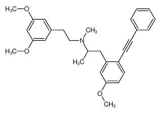 N-[2-(3,5-dimethoxyphenyl)ethyl]-5-methoxy-N,α-dimethyl-2-(phenylethynyl)benzeneethanamine CAS:99256-81-2 manufacturer & supplier