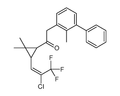 1-[3-[(E)-2-chloro-3,3,3-trifluoroprop-1-enyl]-2,2-dimethylcyclopropyl]-2-(2-methyl-3-phenylphenyl)ethanone CAS:99267-18-2 manufacturer & supplier