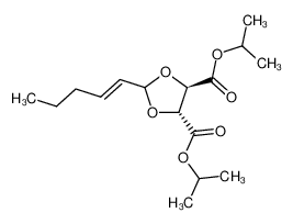 (4R,5R)-((E)-2-Pent-1-enyl)-[1,3]dioxolane-4,5-dicarboxylic acid diisopropyl ester CAS:99267-70-6 manufacturer & supplier