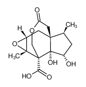 rac-(1aR,2aS,3S,5S,5aS,6R,6aS)-5,5a-dihydroxy-3,6a-dimethyl-9-oxohexahydro-2a,6-(ethanooxymethano)indeno[5,6-b]oxirene-6(2H)-carboxylic acid CAS:99268-19-6 manufacturer & supplier