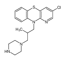 3-Chloro-10-(2-methyl-3-piperazin-1-yl-propyl)-10H-benzo[b]pyrido[2,3-e][1,4]thiazine CAS:99269-59-7 manufacturer & supplier