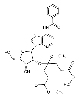 2'-O-(3-methoxy-1,5-dicarbomethoxypentanyl)-6-N-benzoyladenosine CAS:99272-55-6 manufacturer & supplier