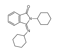 2-Cyclohexyl-3-[(Z)-cyclohexylimino]-2,3-dihydro-isoindol-1-one CAS:99275-39-5 manufacturer & supplier