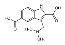 3-dimethylaminomethyl-indole-2,5-dicarboxylic acid CAS:99276-41-2 manufacturer & supplier