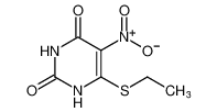 2,4(1H,3H)-Pyrimidinedione, 6-(ethylthio)-5-nitro- CAS:99277-46-0 manufacturer & supplier