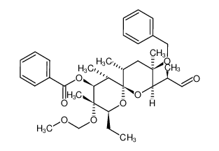 Benzoic acid (2S,3S,4S,5S,6R,8R,9R,11R)-9-benzyloxy-2-ethyl-3-methoxymethoxy-3,5,9,11-tetramethyl-8-((R)-1-methyl-2-oxo-ethyl)-1,7-dioxa-spiro[5.5]undec-4-yl ester CAS:99285-04-8 manufacturer & supplier