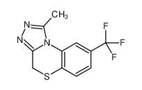 1-methyl-8-(trifluoromethyl)-4H-[1,2,4]triazolo[3,4-c][1,4]benzothiazine CAS:99286-72-3 manufacturer & supplier