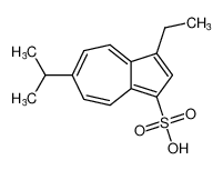 1-Azulenesulfonic acid, 3-ethyl-6-(1-methylethyl)- CAS:99287-31-7 manufacturer & supplier