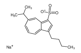 Sodium; 3-butyl-7-isopropyl-azulene-1-sulfonate CAS:99287-46-4 manufacturer & supplier