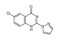 4(1H)-Quinazolinone, 6-chloro-2-(1H-pyrazol-1-yl)- CAS:99288-37-6 manufacturer & supplier