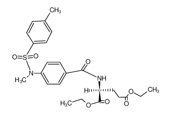 N-(N-Methyl-N-(p-toluolsulfonyl)-4-amino-benzoyl)-L-glutaminsaeure-diethylester CAS:99290-21-8 manufacturer & supplier