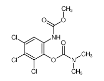 2,3,4-trichloro-6-((methoxycarbonyl)amino)phenyl dimethylcarbamate CAS:99291-77-7 manufacturer & supplier